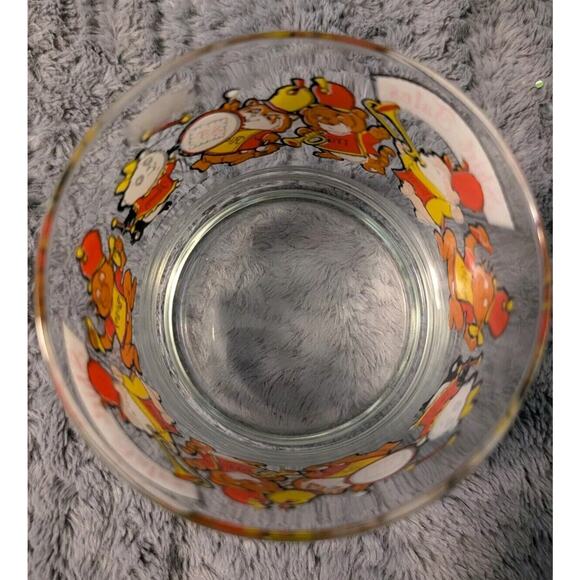 Vintage 1982 Shirt Tales Cartoon Character Glass Candy Bowl Dish Hallmark Cards - Picture 2 of 6